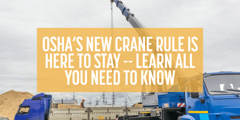 Crane Certifications — What You Should Know